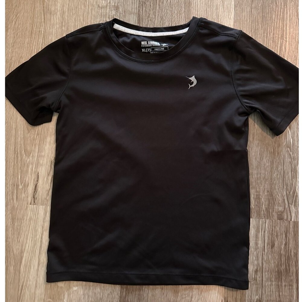 Reel Legends Freeline Performance Fishing T-shirt Size 7